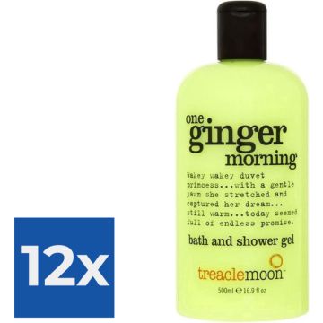 Treaclemoon Douchegel - One Ginger Morning 500ml - Voordeelverpakking 12 stuks