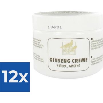 Goldline Natural Gingseng - 250 ml - Bodycrème - Voordeelverpakking 12 stuks