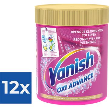 Vanish Oxi Advance Multi Power Colour Powder 470 gr - Voordeelverpakking 12 stuks