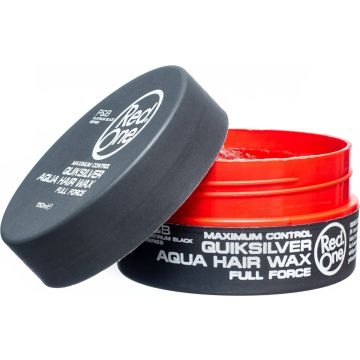 Red One Quicksilver Aqua Hair Wax 150ml - Voordeelverpakking 12 stuks