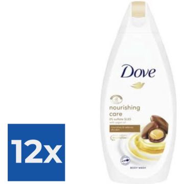 Dove Douchegel - Nourishing Care 450 ml - Voordeelverpakking 12 stuks