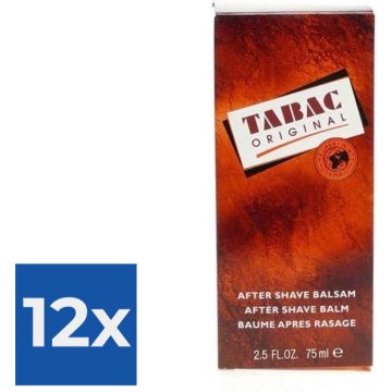 Tabac Original for Men - 75 ml - Aftershavebalsem - Voordeelverpakking 12 stuks