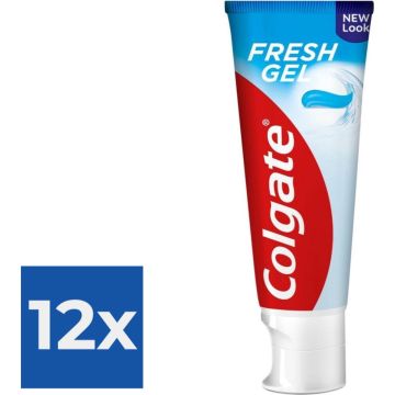 Colgate Tandpasta Blue Fresh Gel 75 ml - Voordeelverpakking 12 stuks