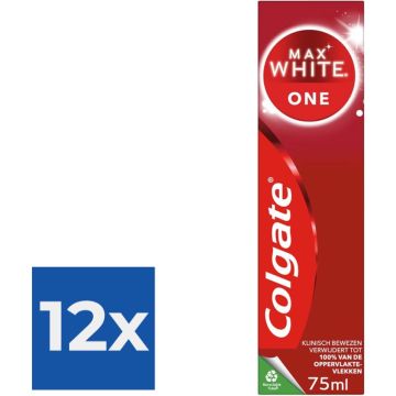 Colgate Tandpasta Max White One 75 ml - Voordeelverpakking 12 stuks