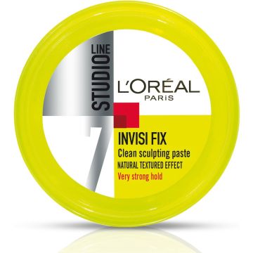 L'Oréal Paris Studio Line Invisi Fix Clean Sculpting Paste - 75 ml - Very Strong - Voordeelverpakking 12 stuks