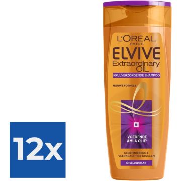 L’Oréal Paris Extraordinary Oil Shampoo - 250 ml - Voordeelverpakking 12 stuks