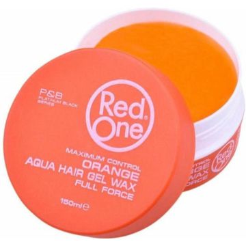 Redone Haarwax Hairwax - Aqua Orange 150ml - Voordeelverpakking 12 stuks