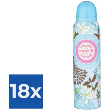 Sence Deodorant Tropical Joy &amp; Coconut 150 ml - Voordeelverpakking 18 stuks