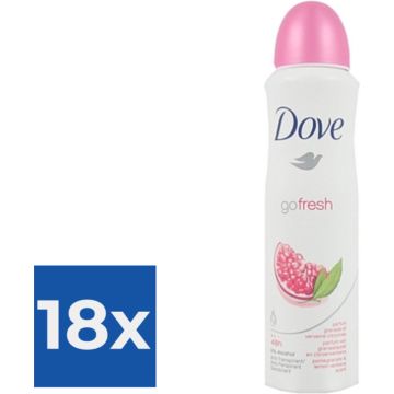 Deospray Go Fresh - Pomegranate - Voordeelverpakking 18 stuks