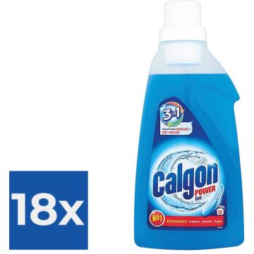 Calgon 2 in 1 Gel ActiClean - 750 ml - Wasmachine Beschermer - Voordeelverpakking 18 stuks