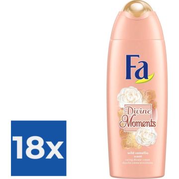 Fa Douchegel - Divine Moments 250 ml - Voordeelverpakking 18 stuks