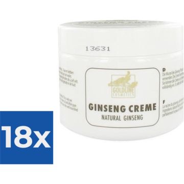 Goldline Natural Gingseng - 250 ml - Bodycrème - Voordeelverpakking 18 stuks