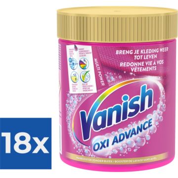 Vanish Oxi Advance Multi Power Colour Powder 470 gr - Voordeelverpakking 18 stuks