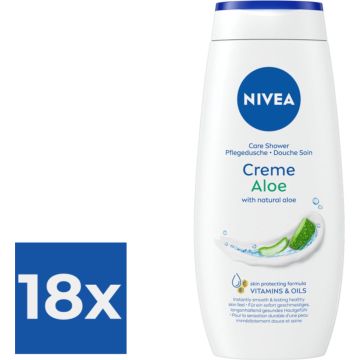 Nivea Douchegel - My Moment With Aloe Vera 250ml - Voordeelverpakking 18 stuks