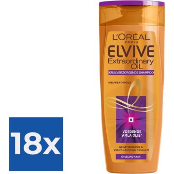 L’Oréal Paris Extraordinary Oil Shampoo - 250 ml - Voordeelverpakking 18 stuks