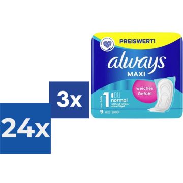 Always Maxi Normal Maandverband - 3 x 9 stuks - Voordeelverpakking 24 stuks