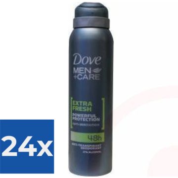 Deospray Extra Fresh For Men - Voordeelverpakking 24 stuks