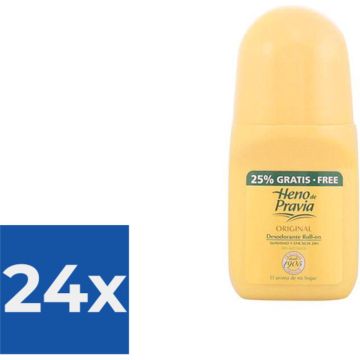 Deodorant Roller Original Heno De Pravia (50 ml) - Voordeelverpakking 24 stuks