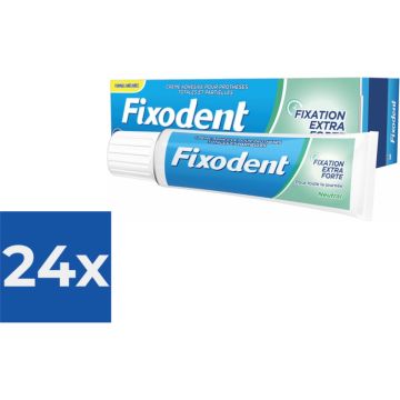 Fixodent Kleefpasta Neutral 47 gr - Voordeelverpakking 24 stuks