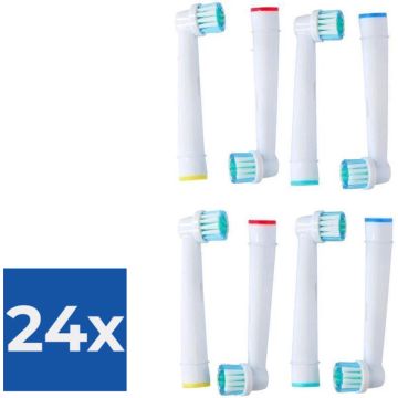 Universele opzetborstels voor de Oral-B - 8 stuks - Voordeelverpakking 24 stuks