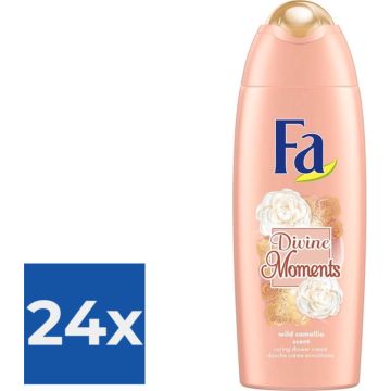 Fa Douchegel - Divine Moments 250 ml - Voordeelverpakking 24 stuks