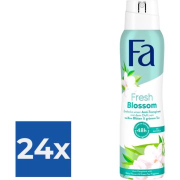 Fa Deodorant Fresh Blossom 150ML - Voordeelverpakking 24 stuks