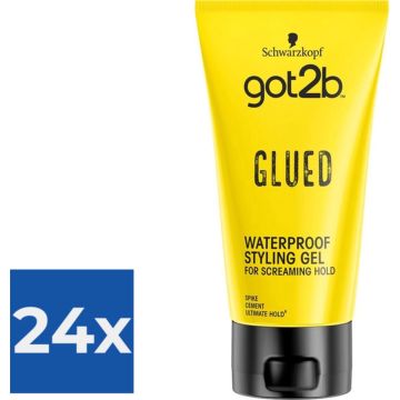 Got2b Glued Styling Gel 150 ml - Voordeelverpakking 24 stuks