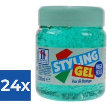 Hegron Styling Gel Megahold - Voordeelverpakking 24 stuks