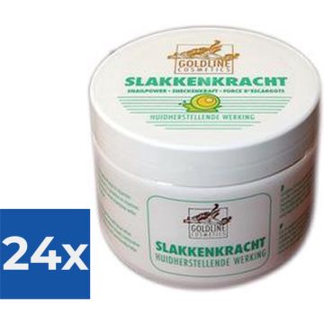 Goldline Crème Slakkenkracht - Voordeelverpakking 24 stuks