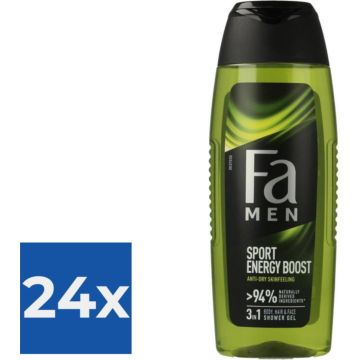 Fa Men Douche Sport Double Power - Voordeelverpakking 24 stuks