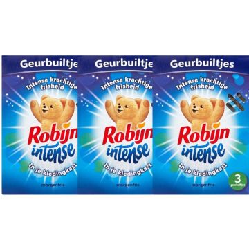 3 x Robijn Geurbuiltjes Intense 3 stuks