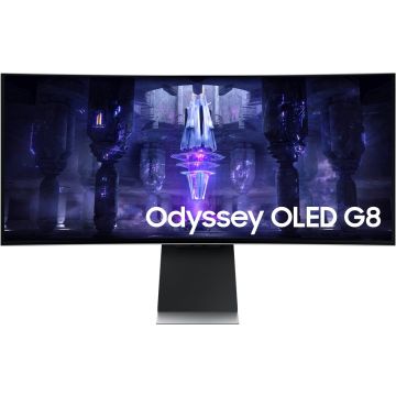 Samsung Odyssey G8 Neo LS34BG850 - WQHD OLED Smart Monitor - 175Hz - 34 inch