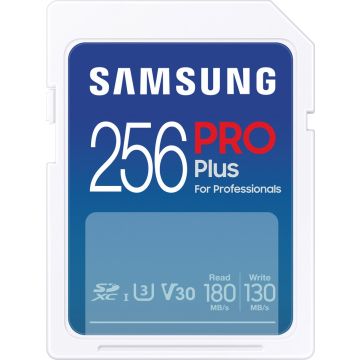 Samsung PRO Plus - SD Geheugenkaart - 256 GB
