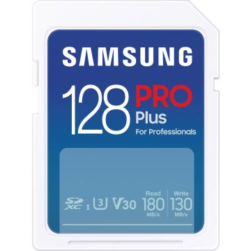 Samsung PRO Plus - SD Geheugenkaart - 128 GB