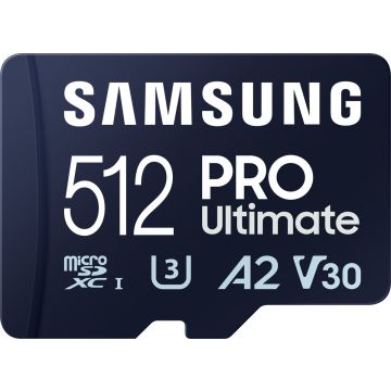 Samsung microSD PRO Ultimate - microSDXC Geheugenkaart - 512GB
