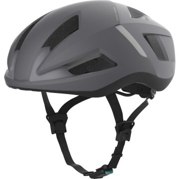 CRNK New Artica Fietshelm - Volwassenen - Grijs - Maat M - Verstelbaar - 11 Ventilatiegaten - Heren Dames - Racefietshelm - 54 - 57 cm