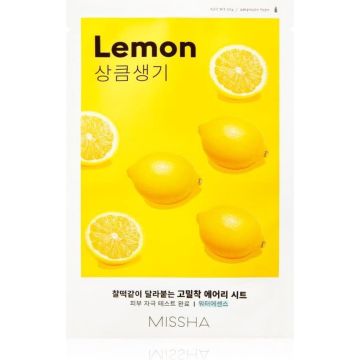 Missha - Airy Fit Sheet Mask (Lemon) Gezichtsmasker