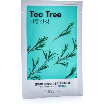 Missha - Airy Fit Sheet Mask (Tea Tree) Gezichtsmasker
