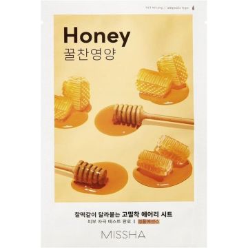 Missha - Airy Fit Sheet Mask (Honey) Gezichtsmasker