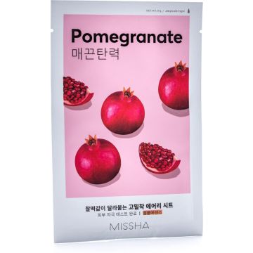 Missha - Airy Fit Sheet Mask (Pomegranate) Gezichtsmaker
