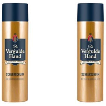 De Vergulde Hand Scheerschuim - 2 x 250 ml - Duo Pack