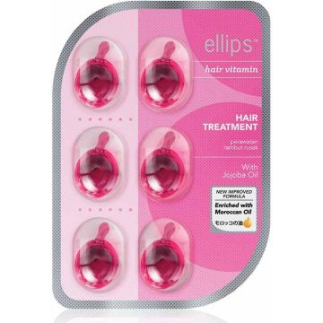 Vitamins Ellips Hair Treatment Tablets Thermoprotective Argan Oil