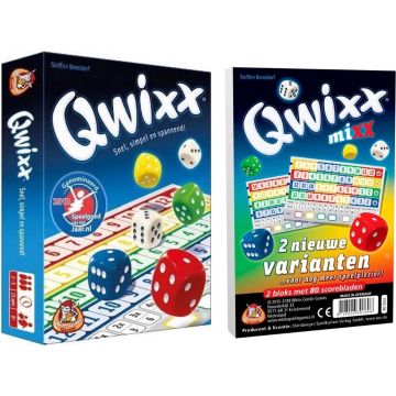 Spellenbundel - 2 stuks - Dobbelspel - Qwixx &amp; Qwixx Mixx