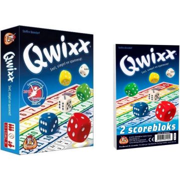Spellenset - 2 stuks - Qwixx - Dobbelspel &amp; Scorebloks 2 stuks