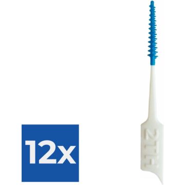 2TH Flexpicks Rubberen Interdentale Borsteltjes - 50x - Voordeelverpakking 12 stuks