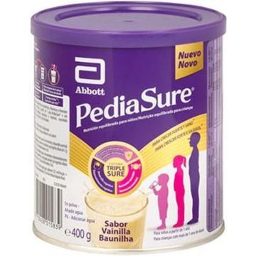 Complemento Alimenticio Para Ninos Sabor Vainilla Con Proteinas, Vitaminas Y Minerales 400g Pediasure