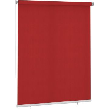 Prolenta Premium - Rolgordijn voor buiten 180x230 cm rood