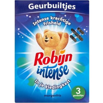 Robijn Geurbuiltje Intense 3 STUKS - Geur- Geurbuiltjes- Geurzakjes voor in de Kledingkast