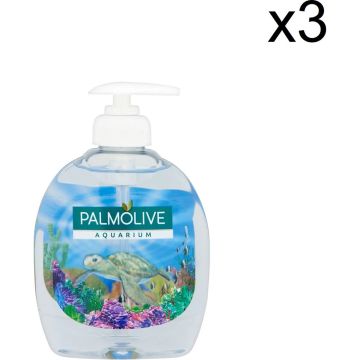 Palmolive Hygiëne Plus Anti-Bacteriële Handzeep Pomp - Aquarium - 3 x 300 ml - Voordeelverpakking