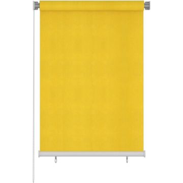 Prolenta Premium - Rolgordijn voor buiten 100x140 cm HDPE geel